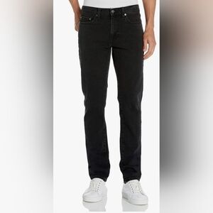 Amazon Essentials Men's Slim Black Jeans 35W X 28L